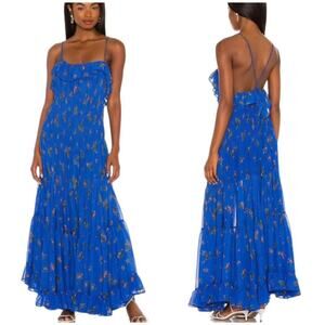 FREE PEOPLE Cloud Nine Maxi Dress in Multi Combo
